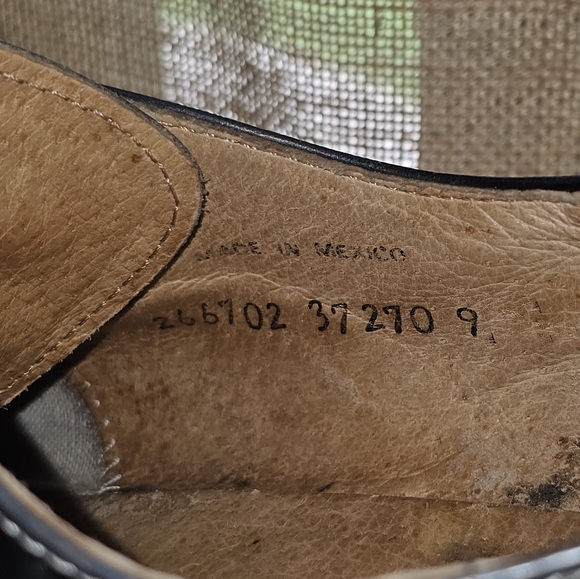 Vintage John Fluevog Women's Platform Shoes Size 9 Black Leather Lace Up Oxford - Picture 7 of 11